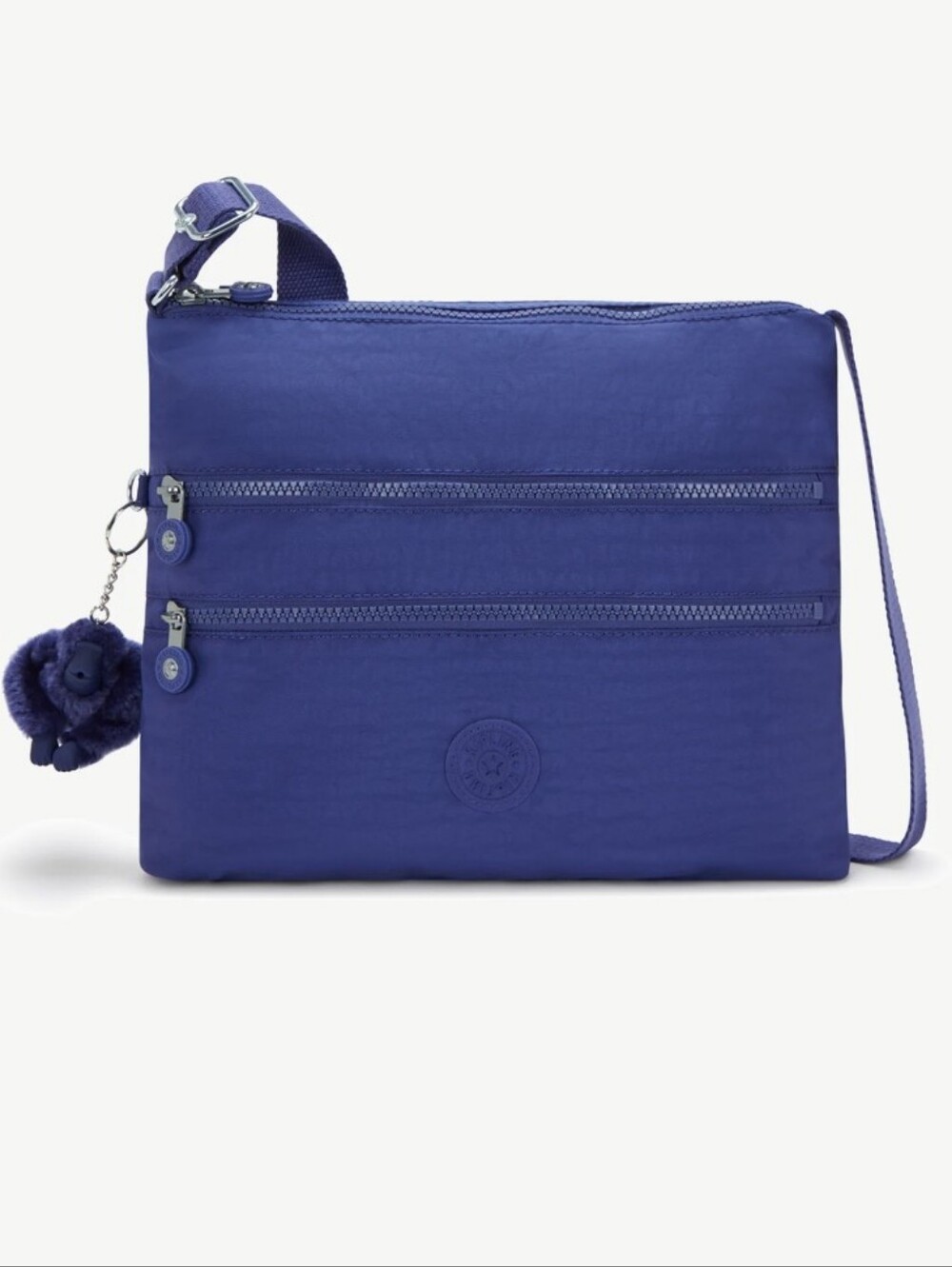 Kipling Alvar Crossbody Bag In Ocean Blue.